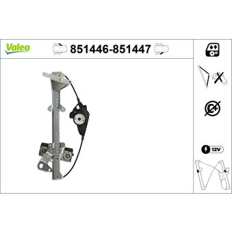 Lève-vitre VALEO OEM 1225778