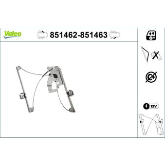 Lève-vitre VALEO OEM 51338252393