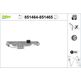 Lève-vitre VALEO OEM 51337184383