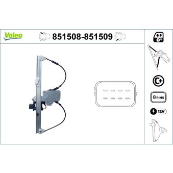 Lève-vitre VALEO OEM 1S71F27001BM