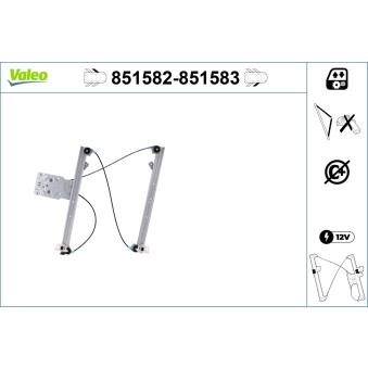 Lève-vitre VALEO OEM 9221G2