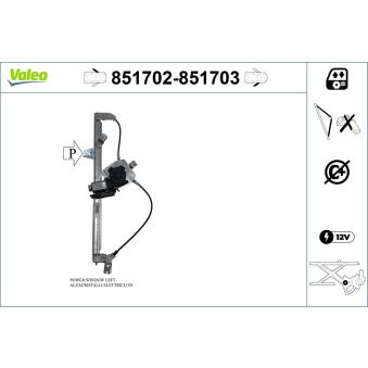 Lève-vitre VALEO OEM 93186828
