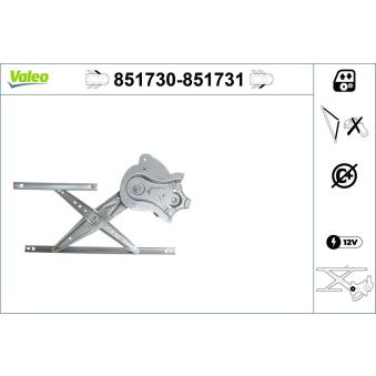 Lève-vitre VALEO [851730]