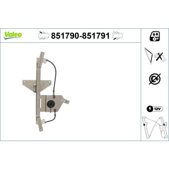 Lève-vitre VALEO OEM 9802619380