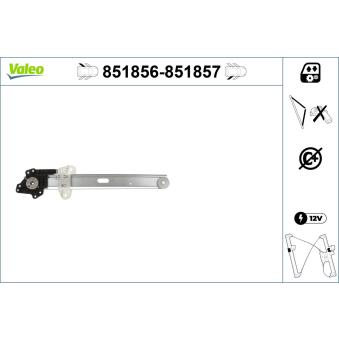 Lève-vitre VALEO 851856