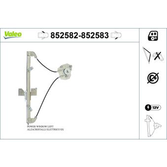 Lève-vitre avant gauche VALEO OEM 5Z3837461A