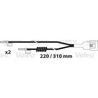 Indicateur d'usure,plaquette de freins VALEO OEM A3565400017 Indicateur d'usure,plaquette de freins VALEO OEM A3565400017