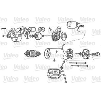 Démarreur VALEO OEM 96253825 Démarreur VALEO OEM 96253825