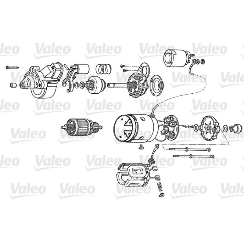 Démarreur VALEO D8R27 - Visuel 1