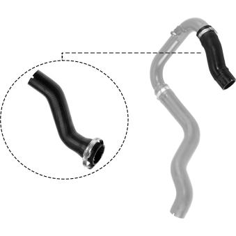 Gaine de suralimentation GATES 09-0480 pour FIAT PUNTO 1.3 D Multijet - 80cv