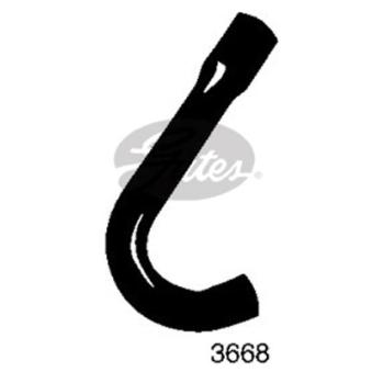 Durite de radiateur GATES OEM 1245010182
