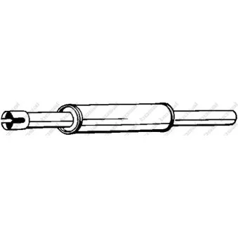 Silencieux central BOSAL 233-099
