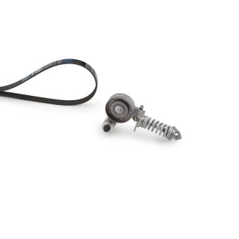 Jeu de courroies trapézoïdales à nervures GATES K015PK1230 pour OPEL COMBO 1.4 16V - 90cv