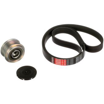 Jeu de courroies trapézoïdales à nervures GATES [K016PK1210]