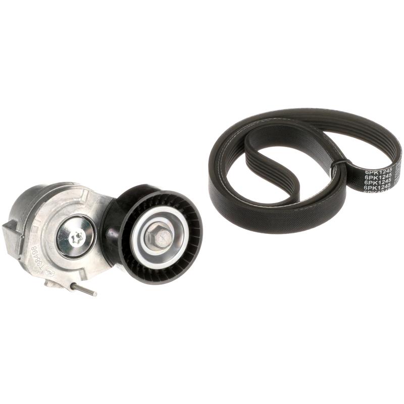 Jeu de courroies trapézoïdales à nervures GATES K016PK1245 - Visuel 1