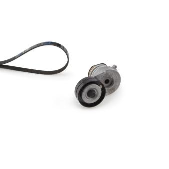 Jeu de courroies trapézoïdales à nervures GATES K016PK1250 pour OPEL COMBO 1.7 DTI 16V - 75cv