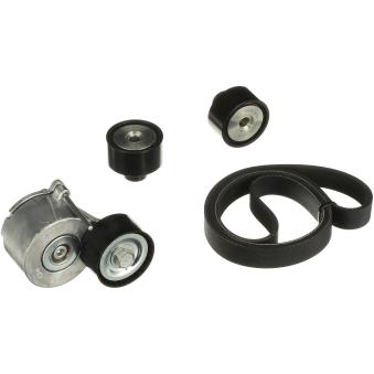 Jeu de courroies trapézoïdales à nervures GATES K016PK1340 pour SSANGYONG KORANDO 1.4 CD - 68cv