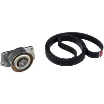 Jeu de courroies trapézoïdales à nervures GATES K016PK1453 pour VOLKSWAGEN SCIROCCO 1.4 - 72cv