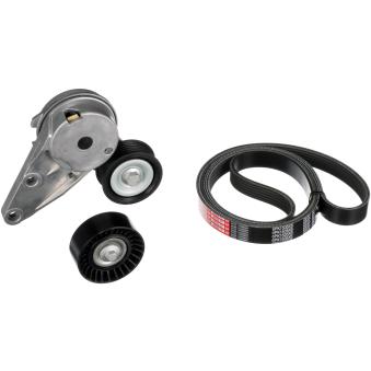 Jeu de courroies trapézoïdales à nervures GATES [K016PK1535XS]