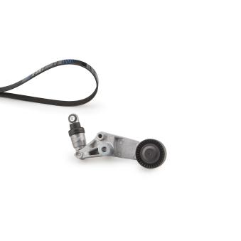 Jeu de courroies trapézoïdales à nervures GATES K016PK1670