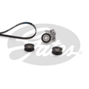 Jeu de courroies trapézoïdales à nervures GATES K016PK2075 pour MERCEDES-BENZ VITO 112 CDI 2.2 - 122cv