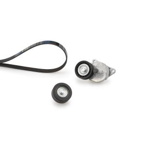 Jeu de courroies trapézoïdales à nervures GATES K016PK2100 pour FORD FOCUS 1.8 16V - 115cv