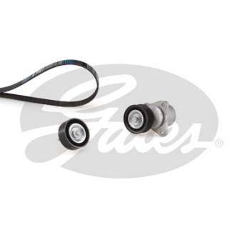 Jeu de courroies trapézoïdales à nervures GATES K016PK2223 pour OPEL CORSA 1.8 16V - 110cv