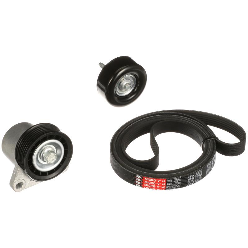 Jeu de courroies trapézoïdales à nervures GATES K016PK2228 - Visuel 1
