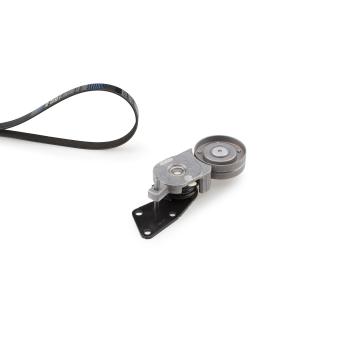 Jeu de courroies trapézoïdales à nervures GATES K016PK780 pour SKODA FABIA 1.9 SDI - 64cv