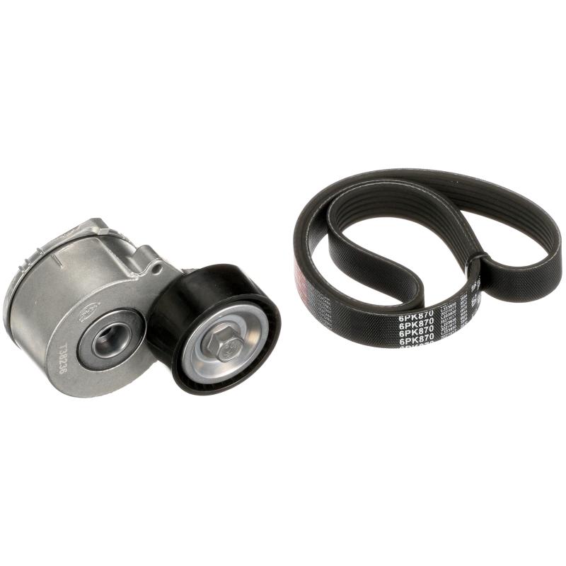 Jeu de courroies trapézoïdales à nervures GATES K016PK870 - Visuel 1