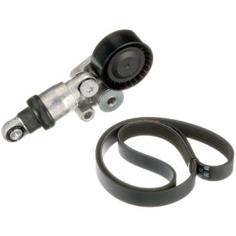 Jeu de courroies trapézoïdales à nervures GATES K016PK970XS pour MAZDA 6 2.5 - 192cv