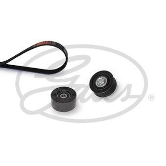 Jeu de courroies trapézoïdales à nervures GATES K017PK1055