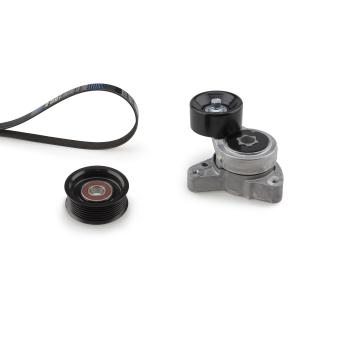 Jeu de courroies trapézoïdales à nervures GATES [K017PK1640]