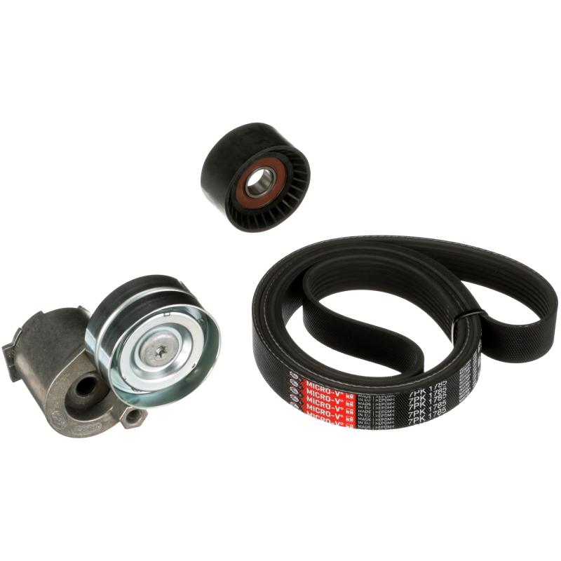 Jeu de courroies trapézoïdales à nervures GATES K017PK1785 - Visuel 1