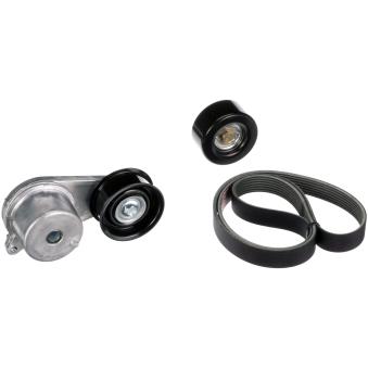 Jeu de courroies trapézoïdales à nervures GATES K017PK2020XS pour INFINITI M 3.7 - 320cv