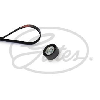 Jeu de courroies trapézoïdales à nervures GATES [K024PK860]