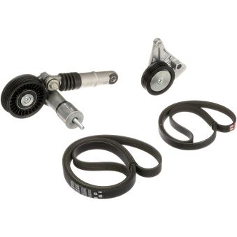 Jeu de courroies trapézoïdales à nervures GATES K025PK1435 pour FORD TAUNUS 1.9 TDI - 130cv