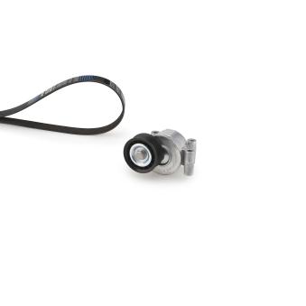 Jeu de courroies trapézoïdales à nervures GATES K026PK1305 pour BMW Série 3 2.0 - 145cv