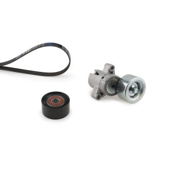 Jeu de courroies trapézoïdales à nervures GATES K028PK1225