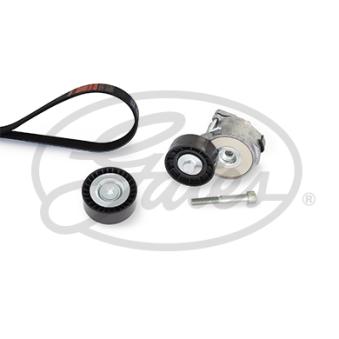 Jeu de courroies trapézoïdales à nervures GATES K036PK1368 pour OPEL OMEGA 1.6 CDTI - 101cv