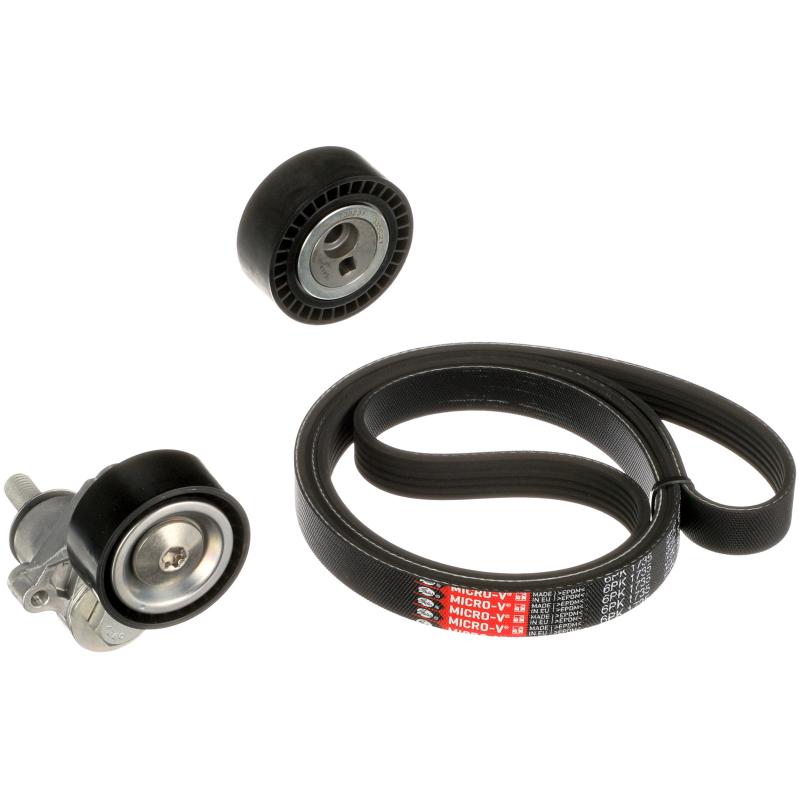 Jeu de courroies trapézoïdales à nervures GATES K036PK1735 - Visuel 1