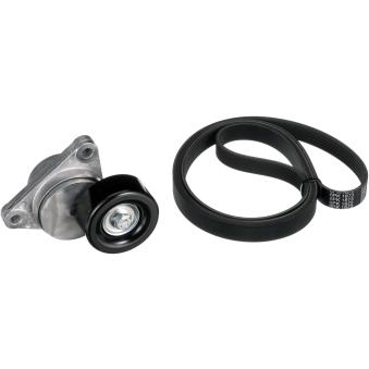 Jeu de courroies trapézoïdales à nervures GATES K036PK1873 pour CHEVROLET LACETTI 1.6 - 109cv Jeu de courroies trapézoïdales à nervures GATES K036PK1873 pour CHEVROLET LACETTI 1.6 - 109cv