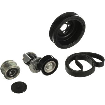 Jeu de courroies trapézoïdales à nervures GATES [K046PK1070]