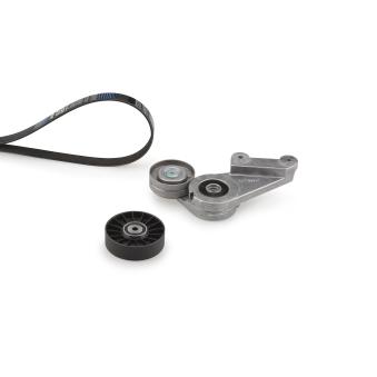 Jeu de courroies trapézoïdales à nervures GATES K046PK1270