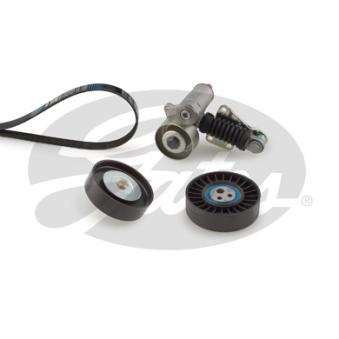 Jeu de courroies trapézoïdales à nervures GATES K046PK1693