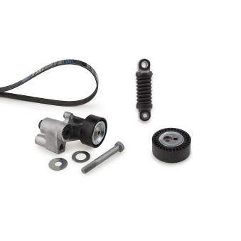 Jeu de courroies trapézoïdales à nervures GATES [K046PK1725]