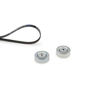 Jeu de courroies trapézoïdales à nervures GATES K065PK2030 pour BMW Série 5 520 d - 136cv