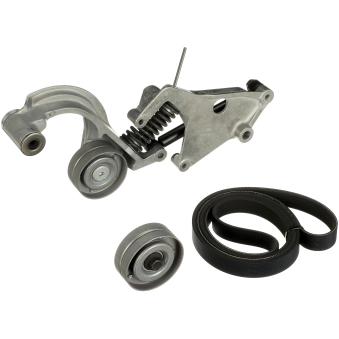 Jeu de courroies trapézoïdales à nervures GATES K066PK1390 pour FORD TRANSIT Cooper S - 170cv