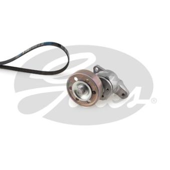 Jeu de courroies trapézoïdales à nervures GATES K075PK885 pour AUDI R8 2.0 D-4D - 110cv Jeu de courroies trapézoïdales à nervures GATES K075PK885 pour AUDI R8 2.0 D-4D - 110cv