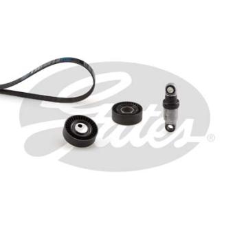 Jeu de courroies trapézoïdales à nervures GATES K076PK1463